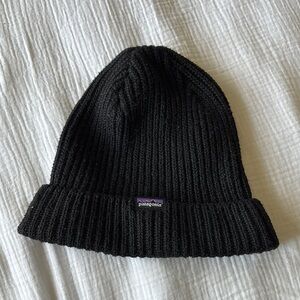 Patagonia Black Knit Beanie